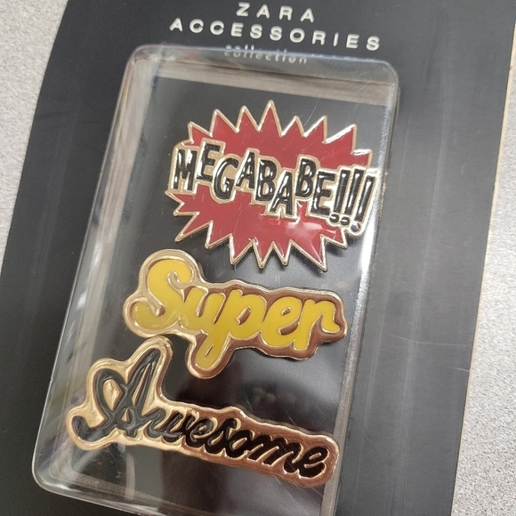 ❣ 💥ZARA🌟NIB✨️SUPER CUTE BROOCHES💖❇️ - Picture 2 of 8